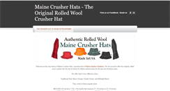 Desktop Screenshot of mainecrusherhats.com